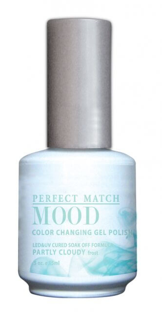 PERFECT MATCH MOOD COLOR CHANGING GEL POLISH 0.5oz e 15mL #MPMG02-PARTY CLOUDY