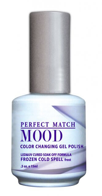 PERFECT MATCH MOOD COLOR CHANGING GEL POLISH 0.5oz e 15mL #MPMG06-FROZEN COLD SPELL