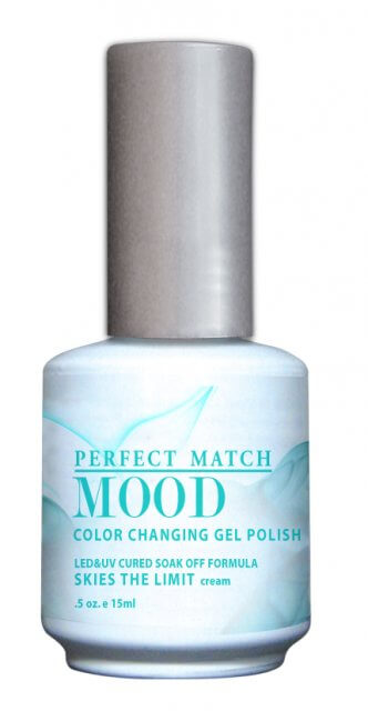 PERFECT MATCH MOOD COLOR CHANGING GEL POLISH 0.5oz e 15mL #MPMG10-SKIES THE LIMIT