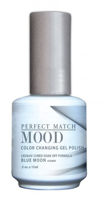 PERFECT MATCH MOOD COLOR CHANGING GEL POLISH 0.5oz e 15mL #MPMG12-BLUE MOON