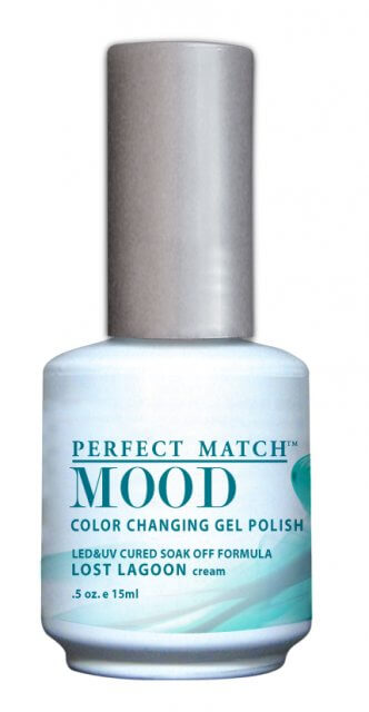 PERFECT MATCH MOOD COLOR CHANGING GEL POLISH 0.5oz e 15mL #MPMG41-LOST LAGOON