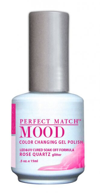 PERFECT MATCH MOOD COLOR CHANGING GEL POLISH 0.5oz e 15mL #MPMG48-ROSE QUARTZ