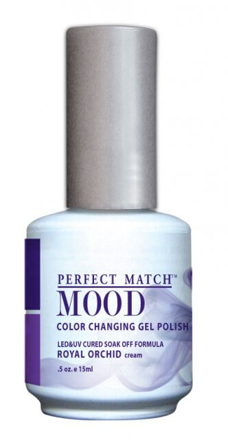 PERFECT MATCH MOOD COLOR CHANGING GEL POLISH 0.5oz e 15mL #MPMG54-ROYAL ORCHID