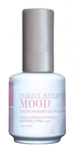 PERFECT MATCH MOOD COLOR CHANGING GEL POLISH 0.5oz e 15mL #MPMG56-SEASHELL PINK