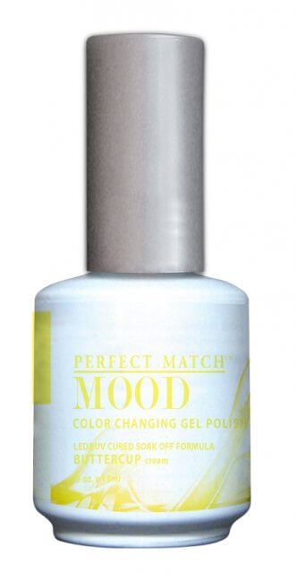 PERFECT MATCH MOOD COLOR CHANGING GEL POLISH 0.5oz e 15mL #MPMG57-BUTTERCUP
