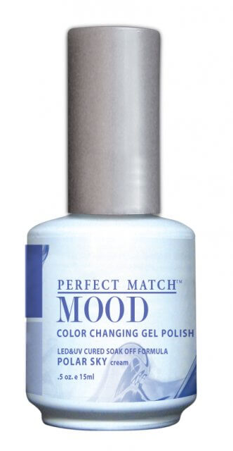 PERFECT MATCH MOOD COLOR CHANGING GEL POLISH 0.5oz e 15mL #MPMG59-POLAR SKY