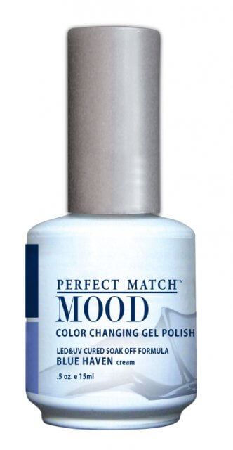 PERFECT MATCH MOOD COLOR CHANGING GEL POLISH 0.5oz e 15mL #MPMG60-BLUE HAVEN