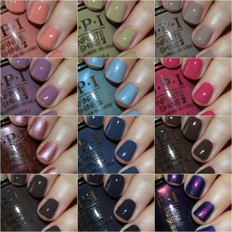 OPI Iceland Nail Lacquer Fall 2017 Collection Full Set 12pcs