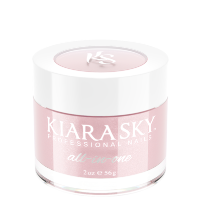 KIARA SKY ALL-IN-ONE DIP POWDER - D5045 PINK AND POLISHED