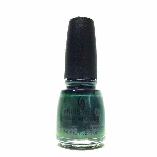 China Glaze Nail Lacquer TAKE A HIKE (Rich mossy green) 82705