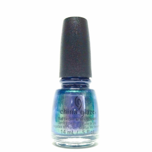 China Glaze Nail Lacquer PONDERING (Deep amethyst duo chrome)  82708