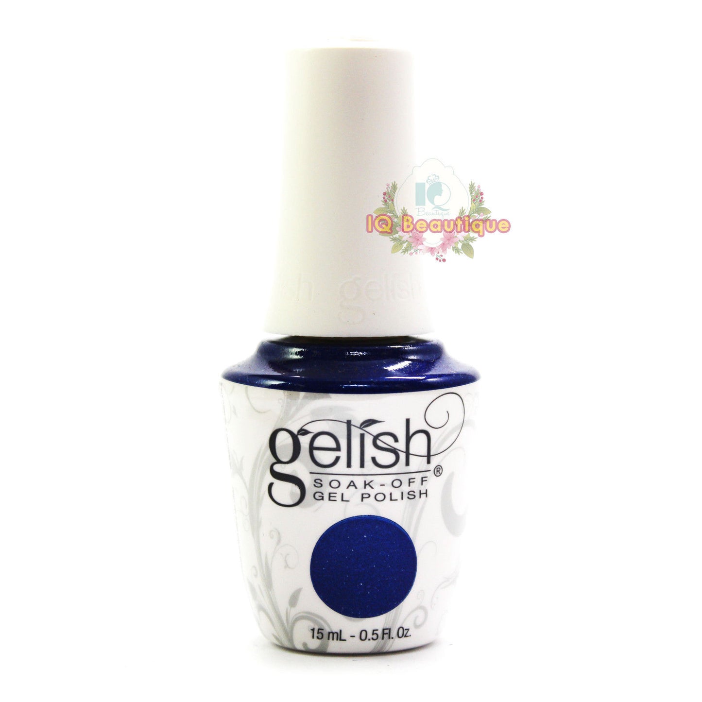 Harmony Gelish Gel Polish WIGGLE FINGERS WIGGLE THUMBS THAT'S THE WAY THE MAGIC COMES - DARK BLUE EFFECT