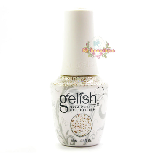 Harmony Gelish Gel Polish ALL THAT GLITTERS IS GOLD - GOLD GLITTER