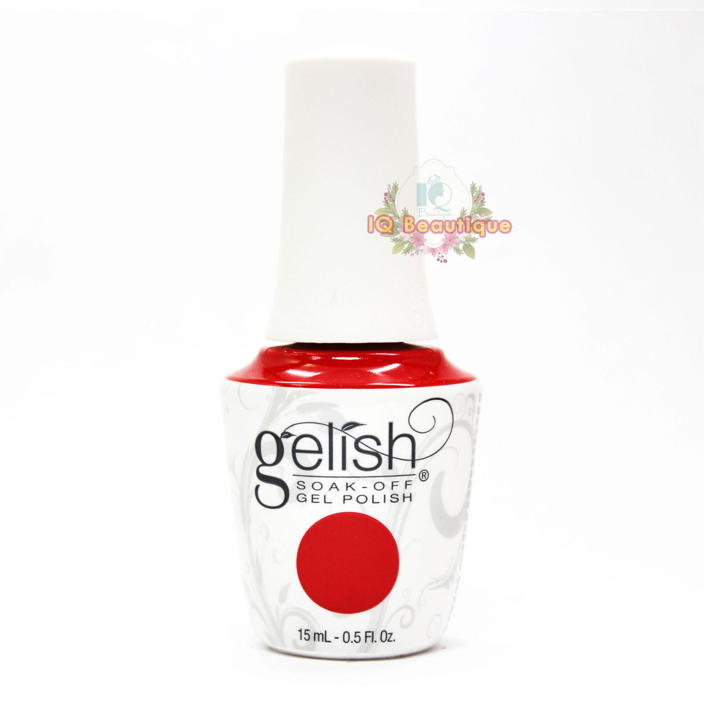 Harmony Gelish Gel Polish FIRE CRACKER - HOT RED CRéME