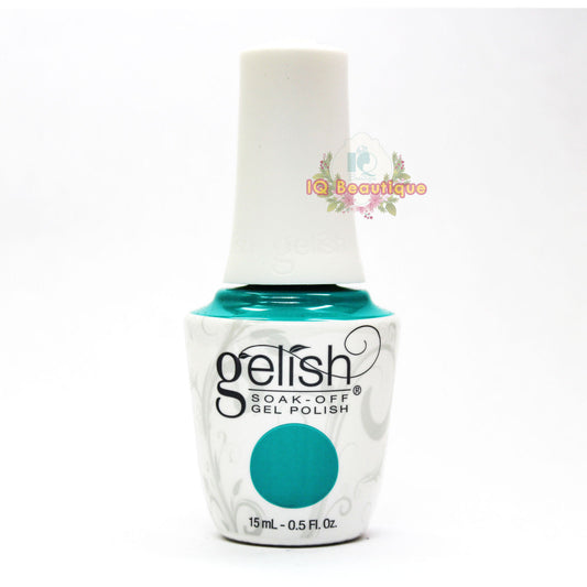 Harmony Gelish Gel Polish RADIANCE IS MY MIDDLE NAME - TEAL NEON CRéME