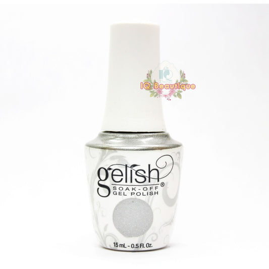 Harmony Gelish Gel Polish TINSEL MY FANCY - SILVER TEXTURED METALLIC