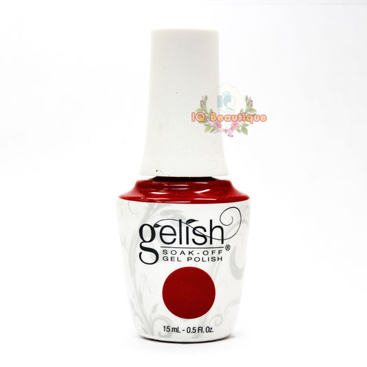 Harmony Gelish Gel Polish JUST IN CASE TOMORROW NEVER COMES - RED/COPPER FROST