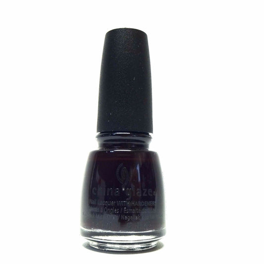 China Glaze Nail Lacquer FREE BEAR HUGS (Deep black red crème)  82714