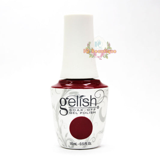 Harmony Gelish Gel Polish BACKSTAGE BEAUTY - RED SHIMMER