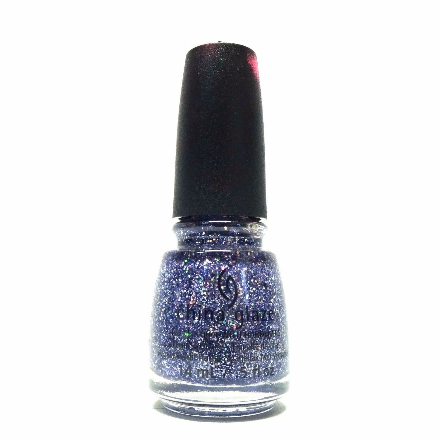 China Glaze Nail Lacquer PICK ME UP PURPLE (light lavender multi-sized holographic glitter) 82697