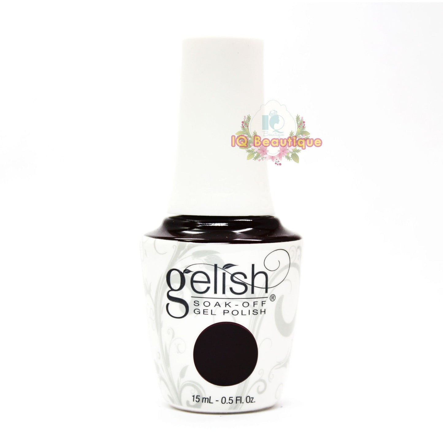 Harmony Gelish Gel Polish PUMPS OR COWBOY BOOTS? - BLACK BROWN CRéME