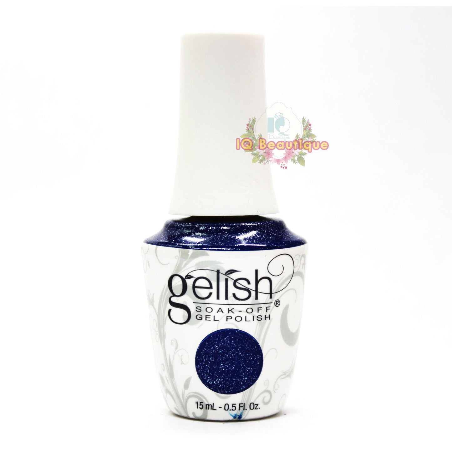 Harmony Gelish Gel Polish HOLIDAY PARTY BLUES - ROYAL BLUE GLITTER