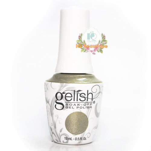 Harmony Gelish Gel Polish GIVE ME GOLD - SOFT GOLD METALLIC