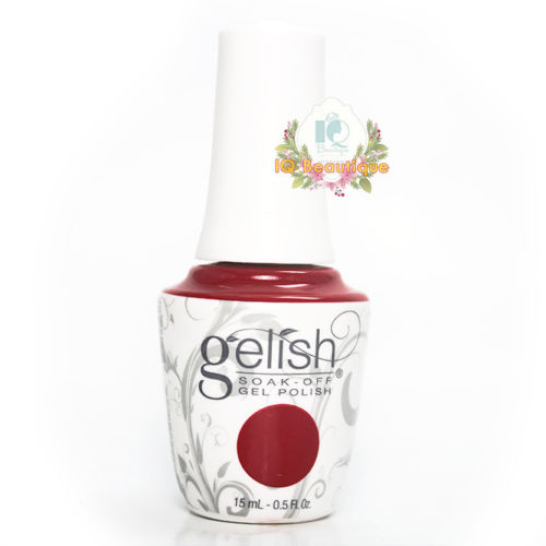 Harmony Gelish Gel Polish SCANDALOUS - HOT RED CRéME