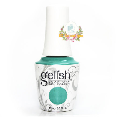 Harmony Gelish Gel Polish RUFFLE THOSE FEATHERS - TEAL CRéME