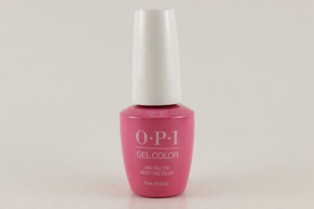 OPI GelColor - LIMA TELL YOU ABOUT THIS COLOR! GCP30