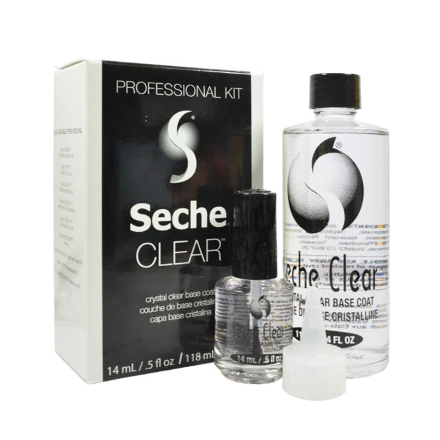 Seche Clear Base Coat Professional Kit 4oz + 0.5oz