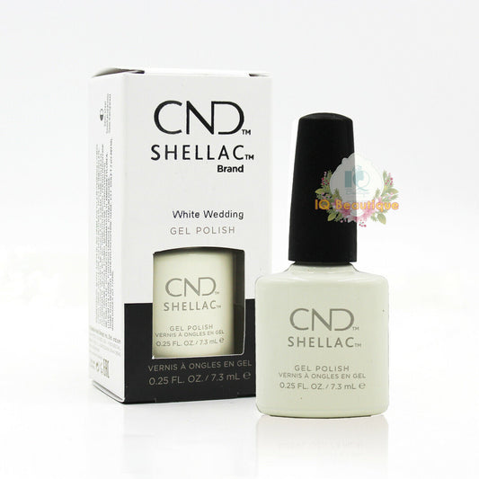 CND Shellac UV Gel Polish - White Wedding (0.25 oz)