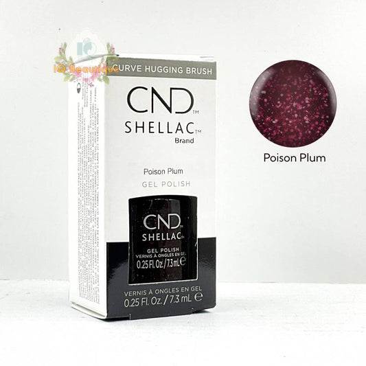 CND Shellac UV Gel Polish - Poison Blum (0.25 oz)