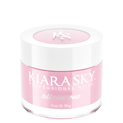 KIARA SKY ALL-IN-ONE DIP POWDER - D5041 PINK STARDUST