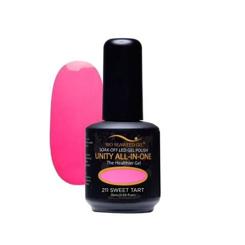 BIO SEAWEED GEL 211 Sweet Tart UNITY-ALL-IN-ONE Color Gel Polish