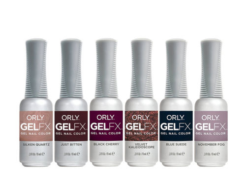 Orly Velvet Dream Collection Fall 2017 Gel FX Gel Polish 6pcs