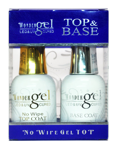 Wondergel Gel Polish Top & Base Duo